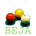 B.E.J.A. logo met ballen